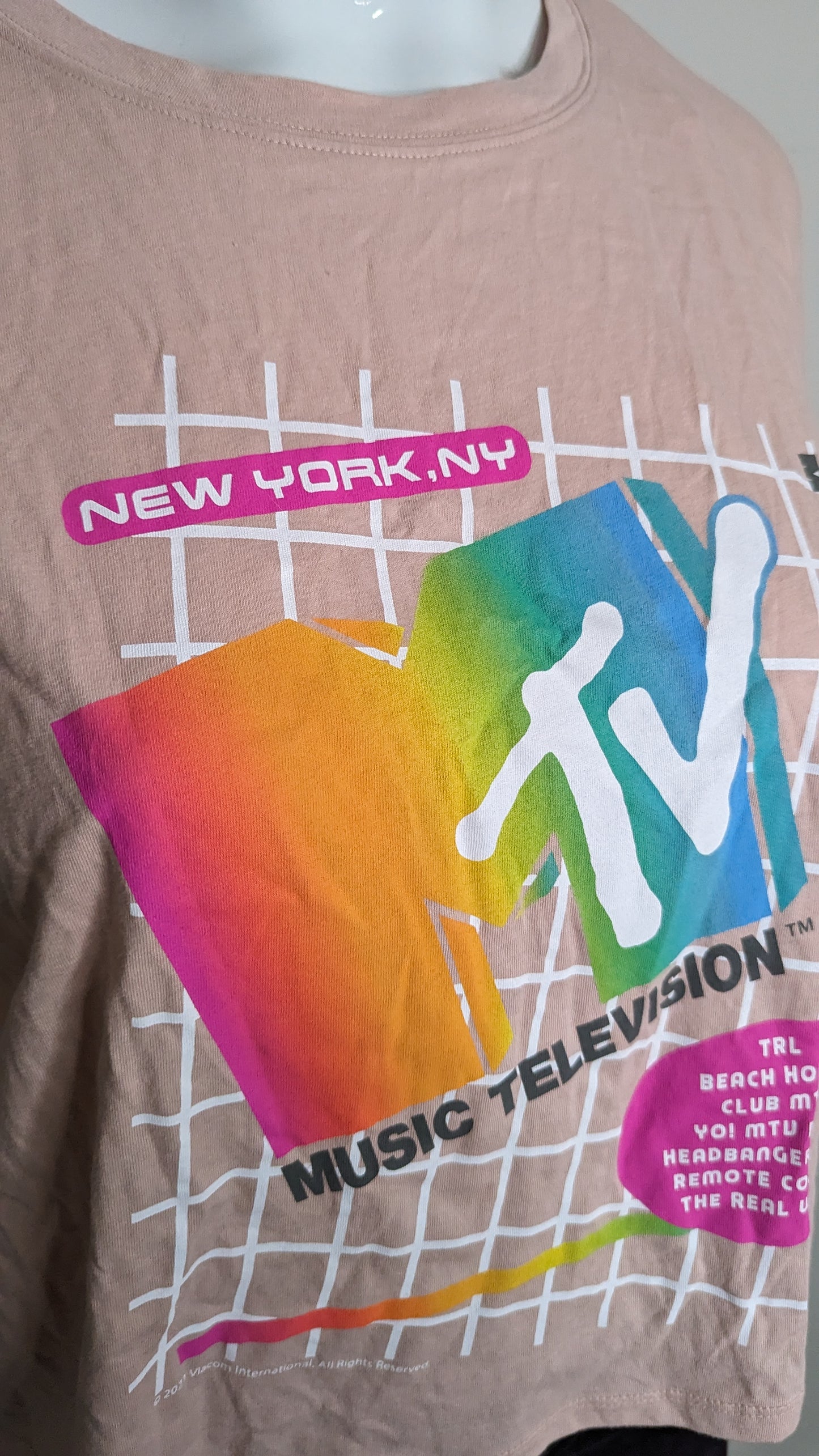 MTV Crop Tee NWT - Size XXL