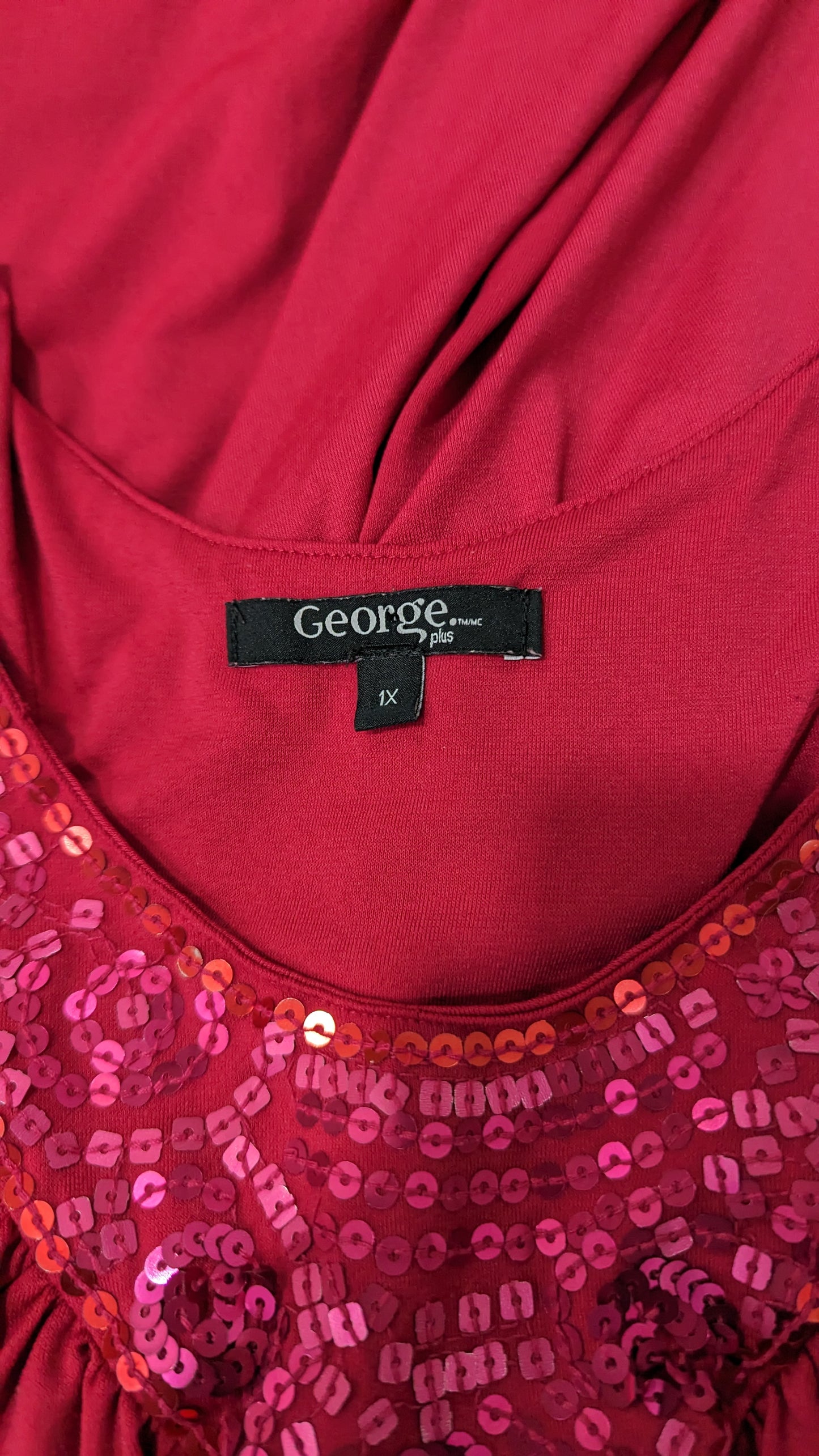 George Dressy Top - Size 1X
