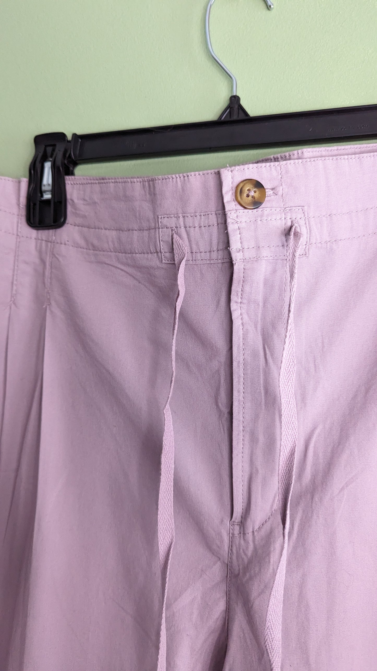 Purple Cotton Summer Pant - Size XXL