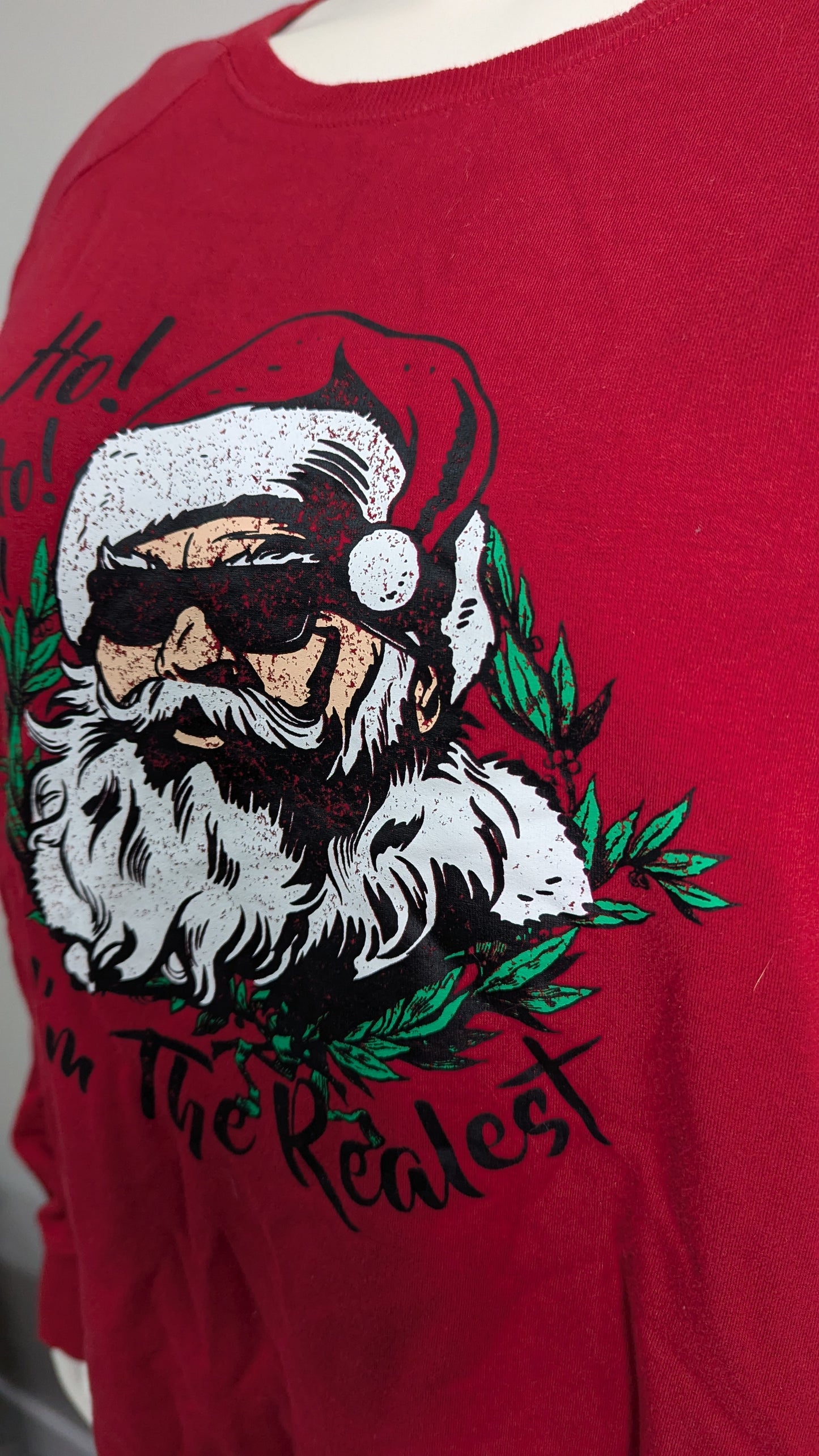 Torrid Red Santa Sweatshirt - Size 1X