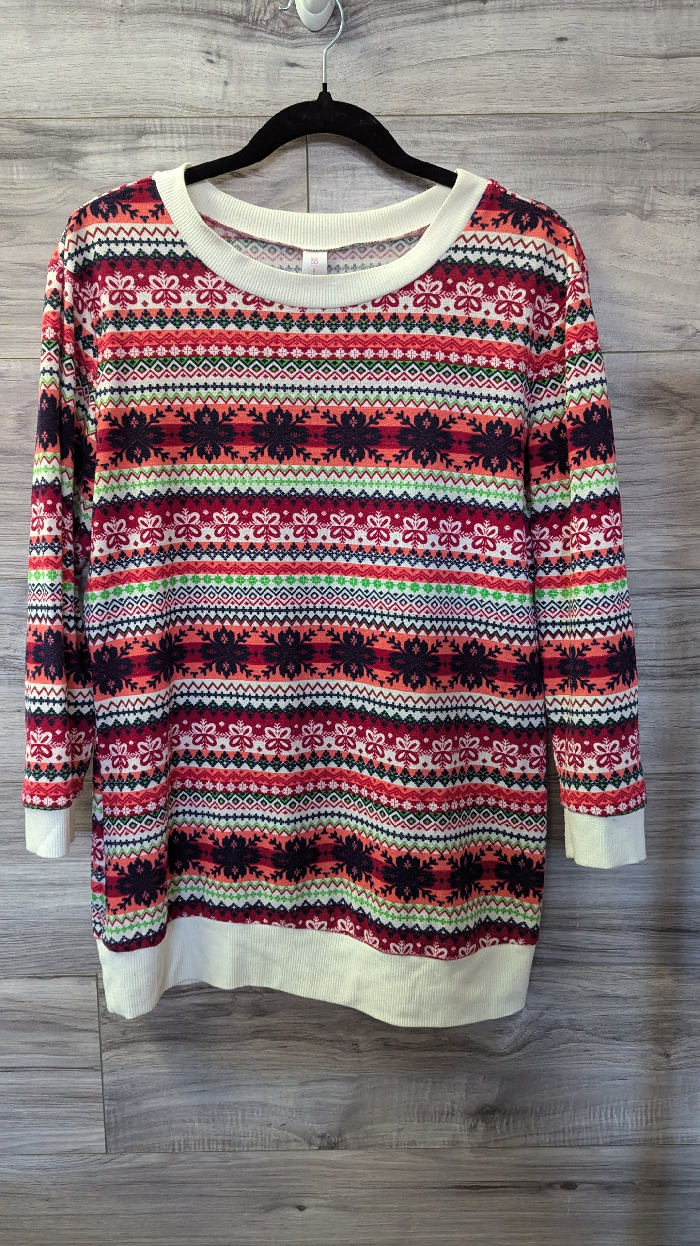 Multi Color No Bounds Long Sleeve Top - Size L