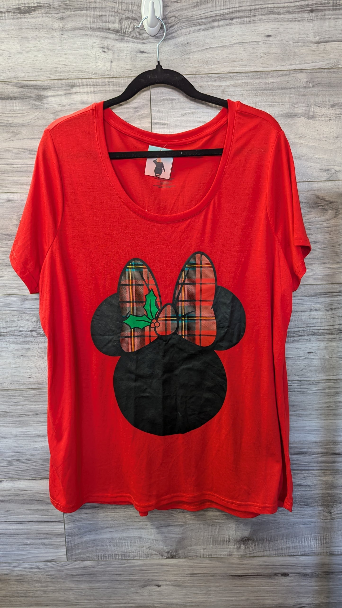 Minnie Mouse Christmas T-Shirt - Size 2X