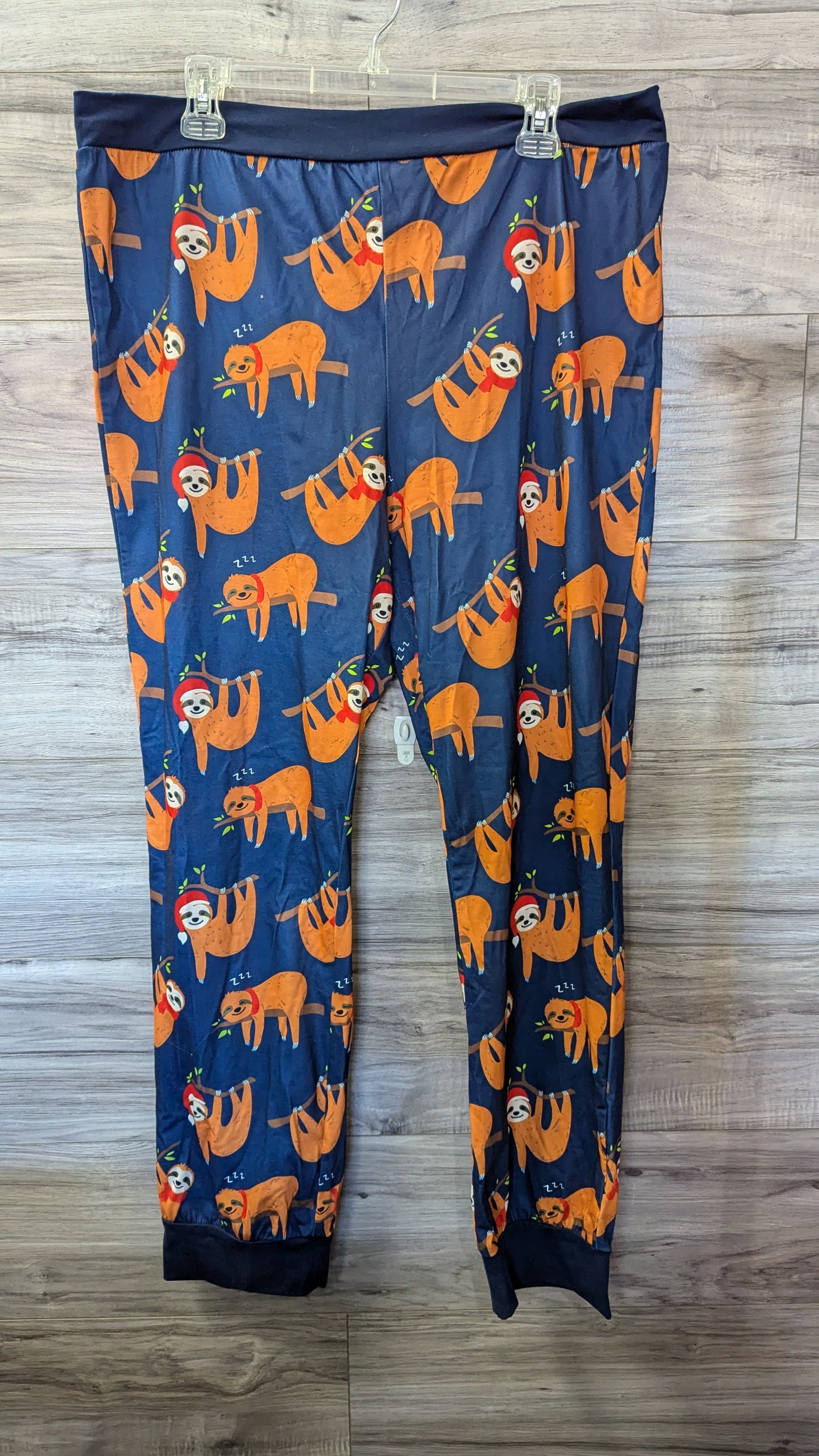 Pat Pat Sloth PJ Pants - Size 2X