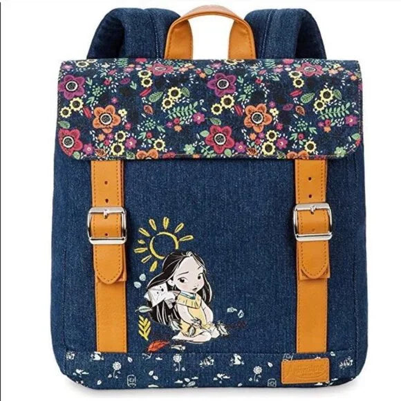 Vintage Disney buy Store Pocahontas Denim Backpack