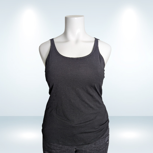 Joe Fresh Black Strappy Active Tank - Size XL