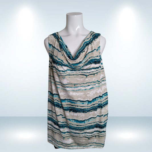 Pennington's Cowl Neck Tank - Size 4X