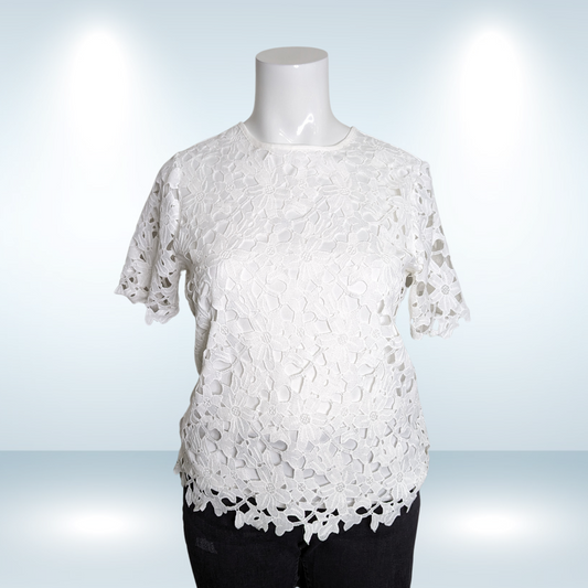 Suzy Shier Lace top - Size XL