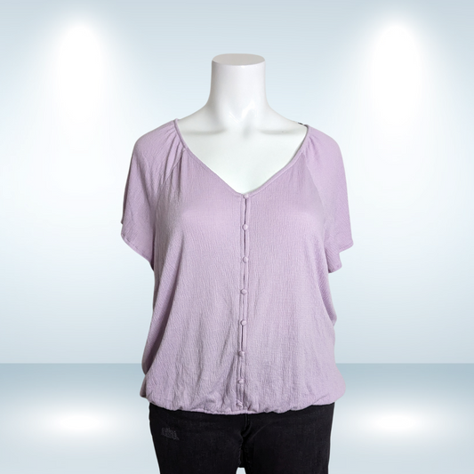 Reitmans Dusty Purple Tee - Size 2X