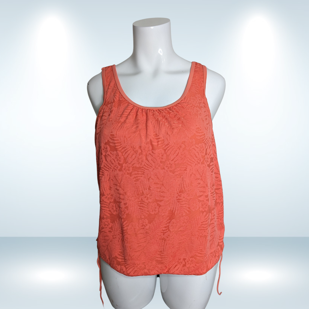Sea Swim Lace Tankini Top - Size 3X