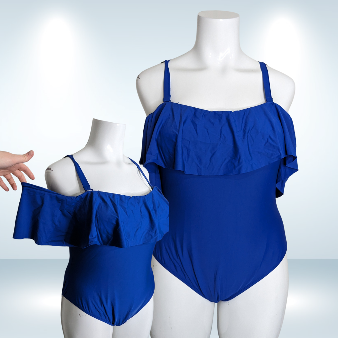 Addition Elle Royal Blue One Piece - Size 2X