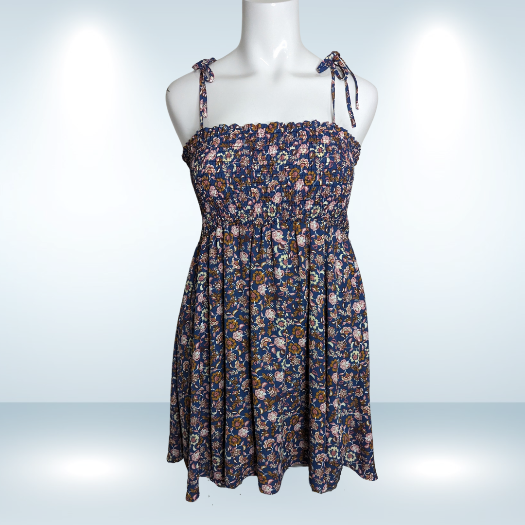 Eclipse Mini Floral Dress - Size XL