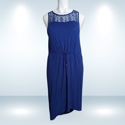 Ava & Viv Asymmetric Midi Dress - Size 1X