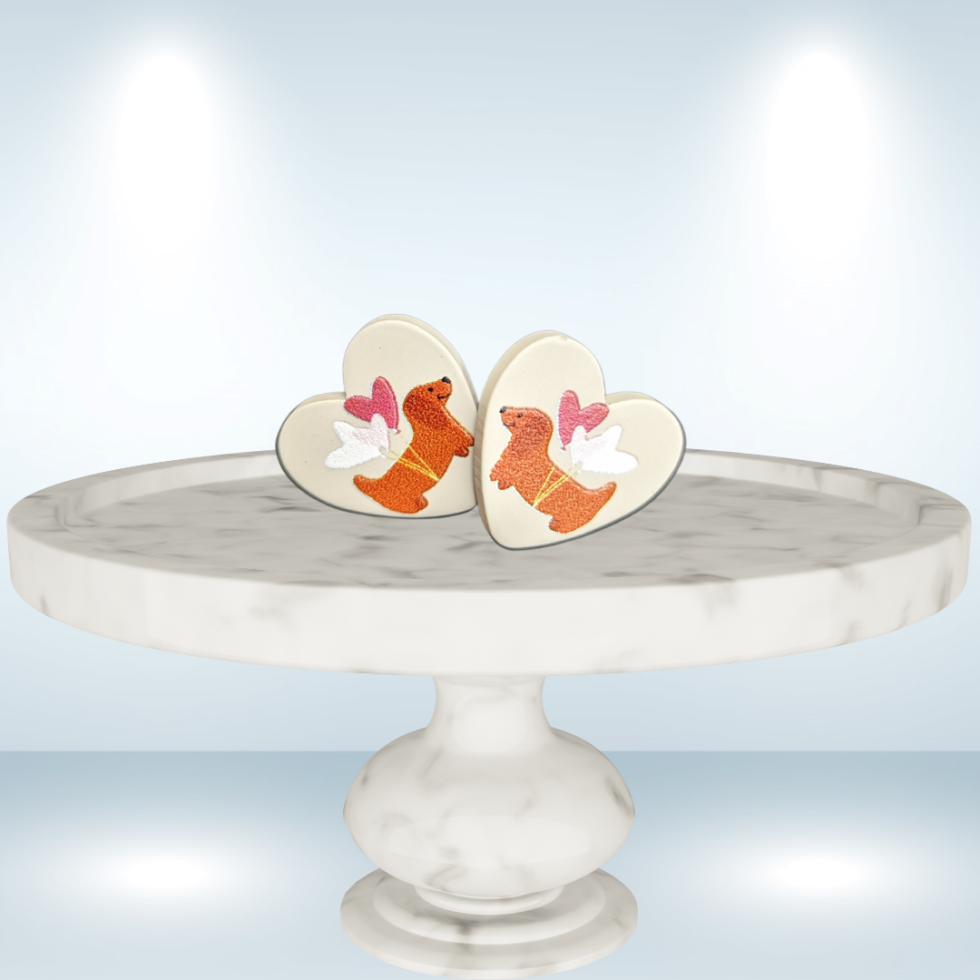Weiner Doggy Earrings