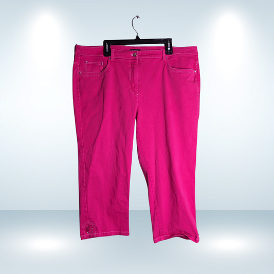 Jones New York Stretch Capri - Size 22W