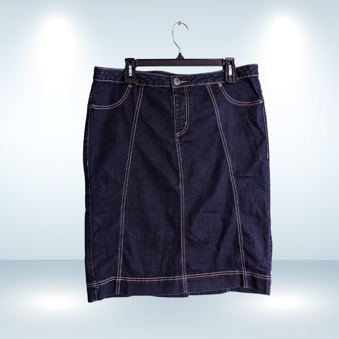 Addition Elle Denim Skirt - Size 14