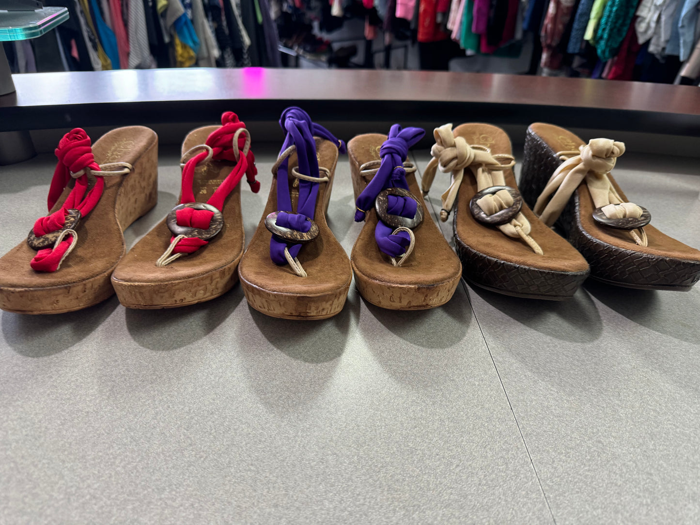 NEW Light Chula Wedge Sandals - Various Sizes and Colors