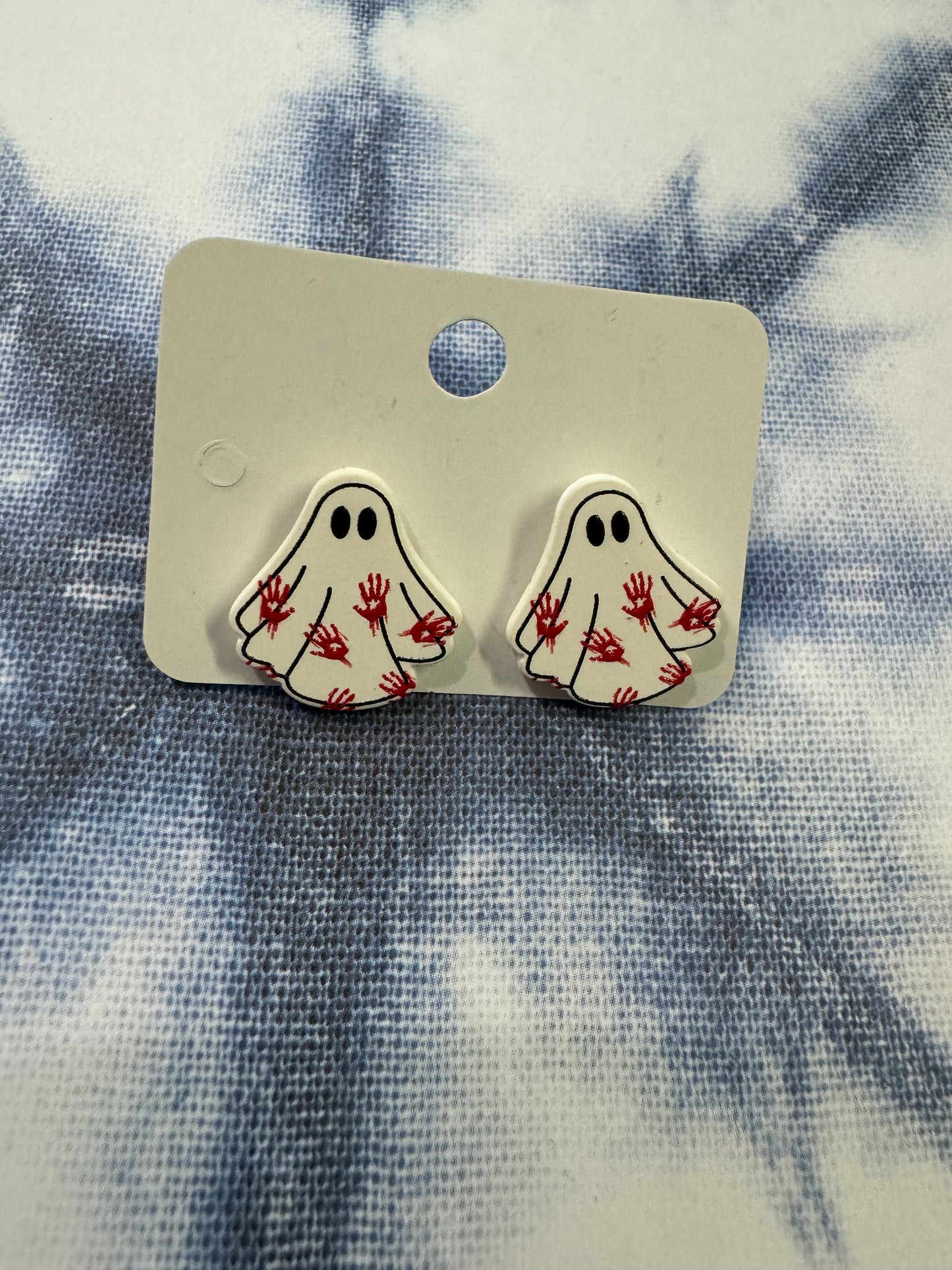 Clay Type Halloween Earrings