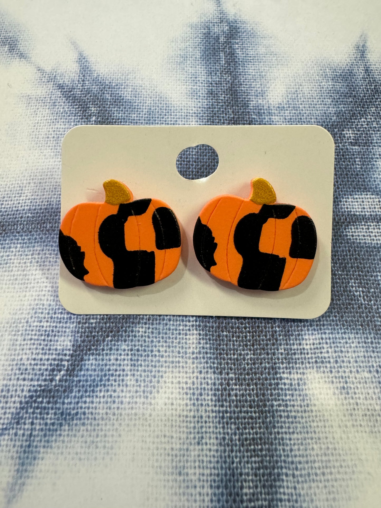 Clay Type Halloween Earrings