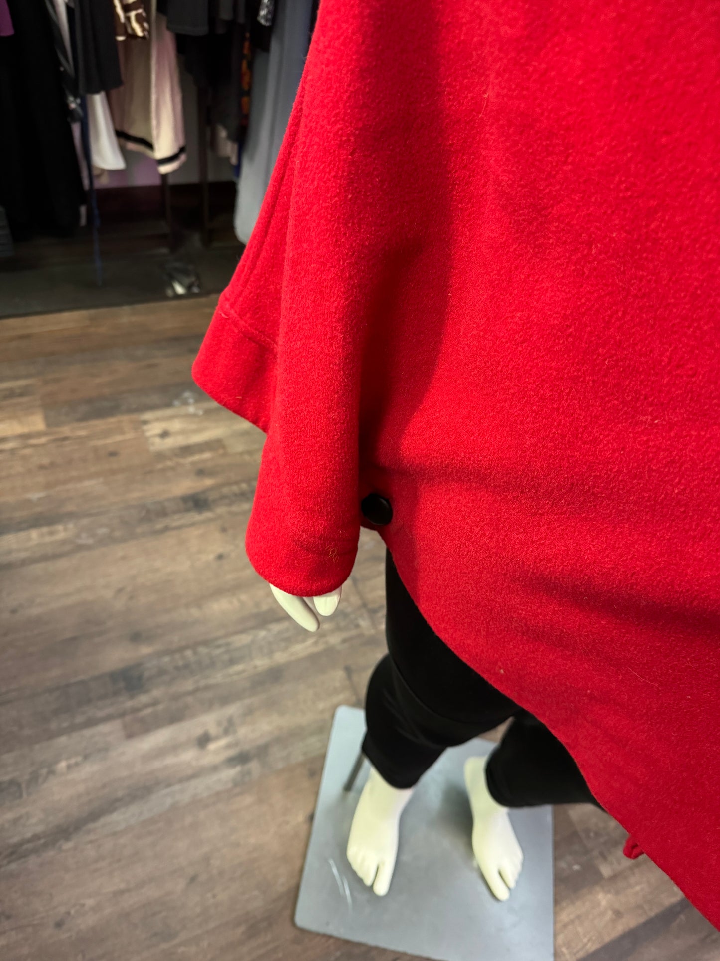 Sequence Red Jacket/Poncho - Size O/S