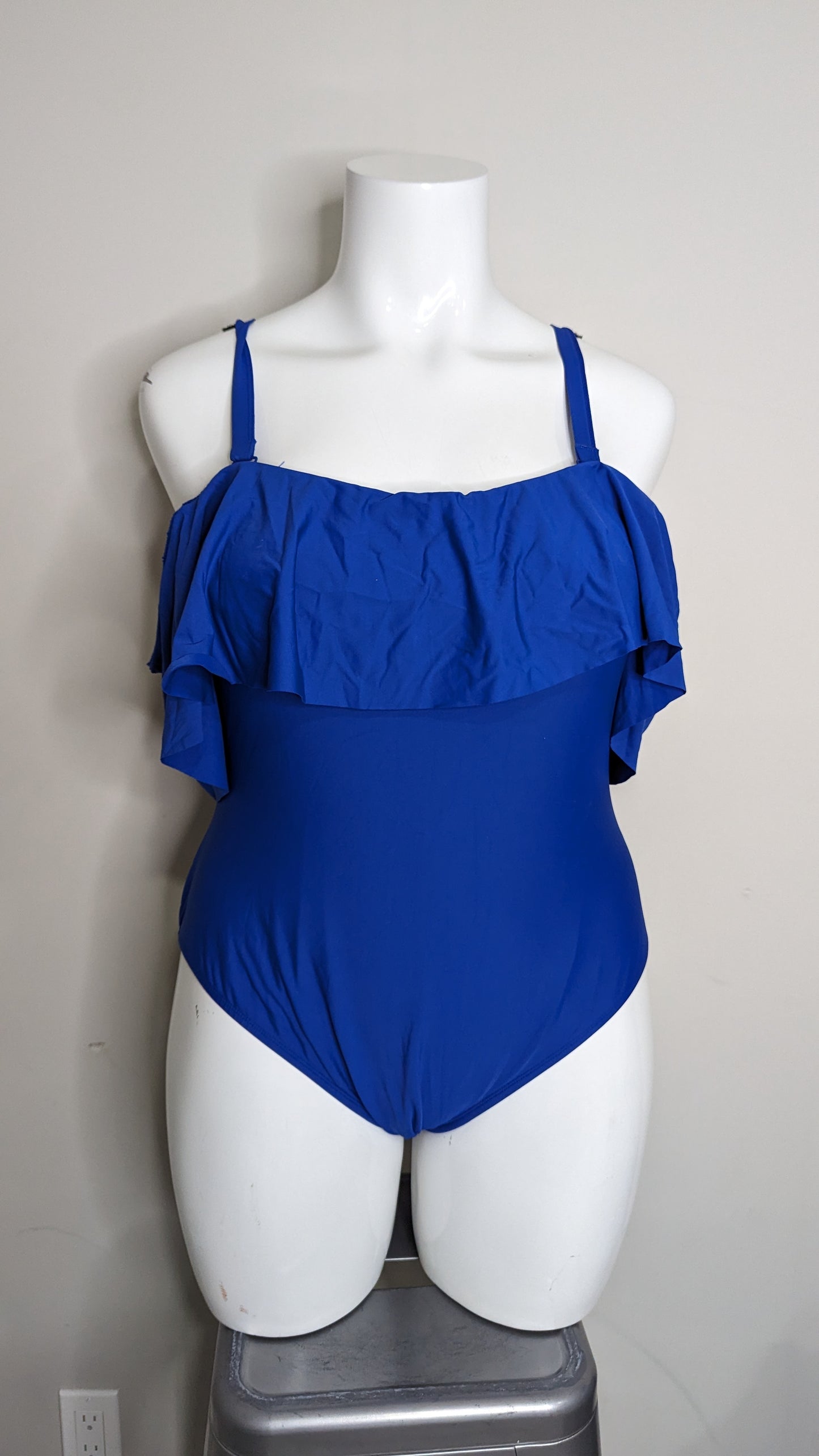 Addition Elle Royal Blue One Piece - Size 2X