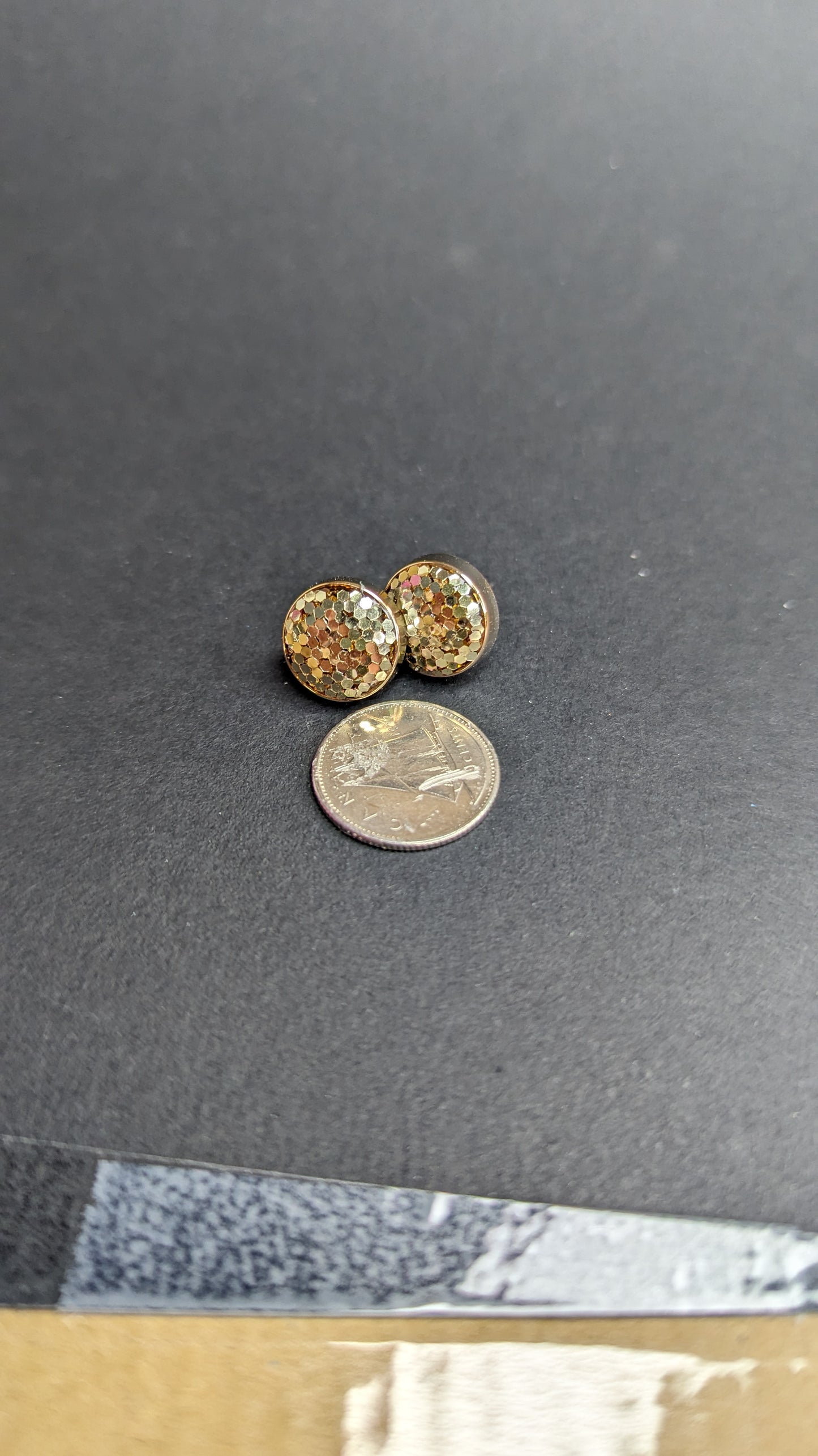 Animal Print Druzy Earrings