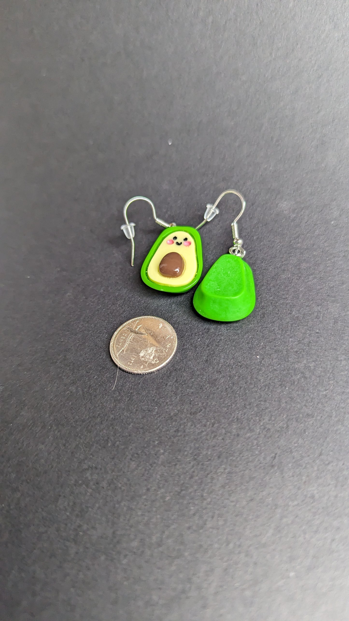 Adorable fruit earrings.