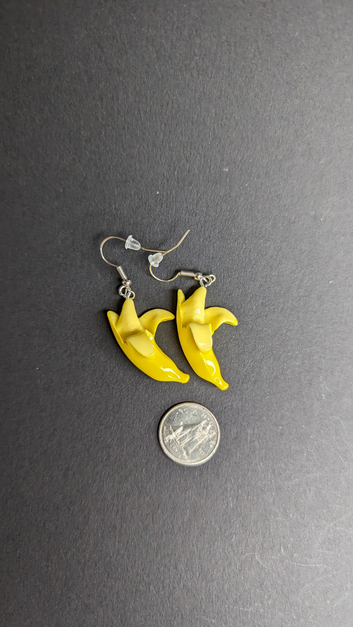 Adorable fruit earrings.