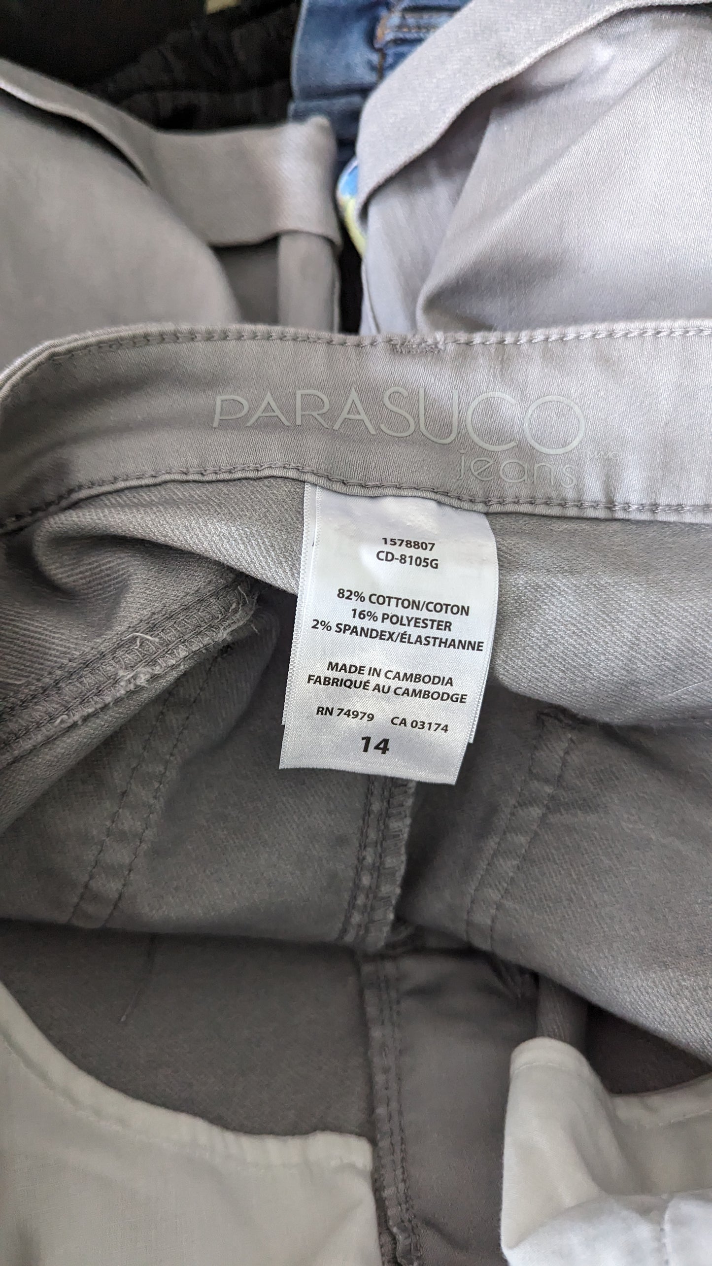 Parasuco NEW Tummy Control Bermuda Shorts - Size 14