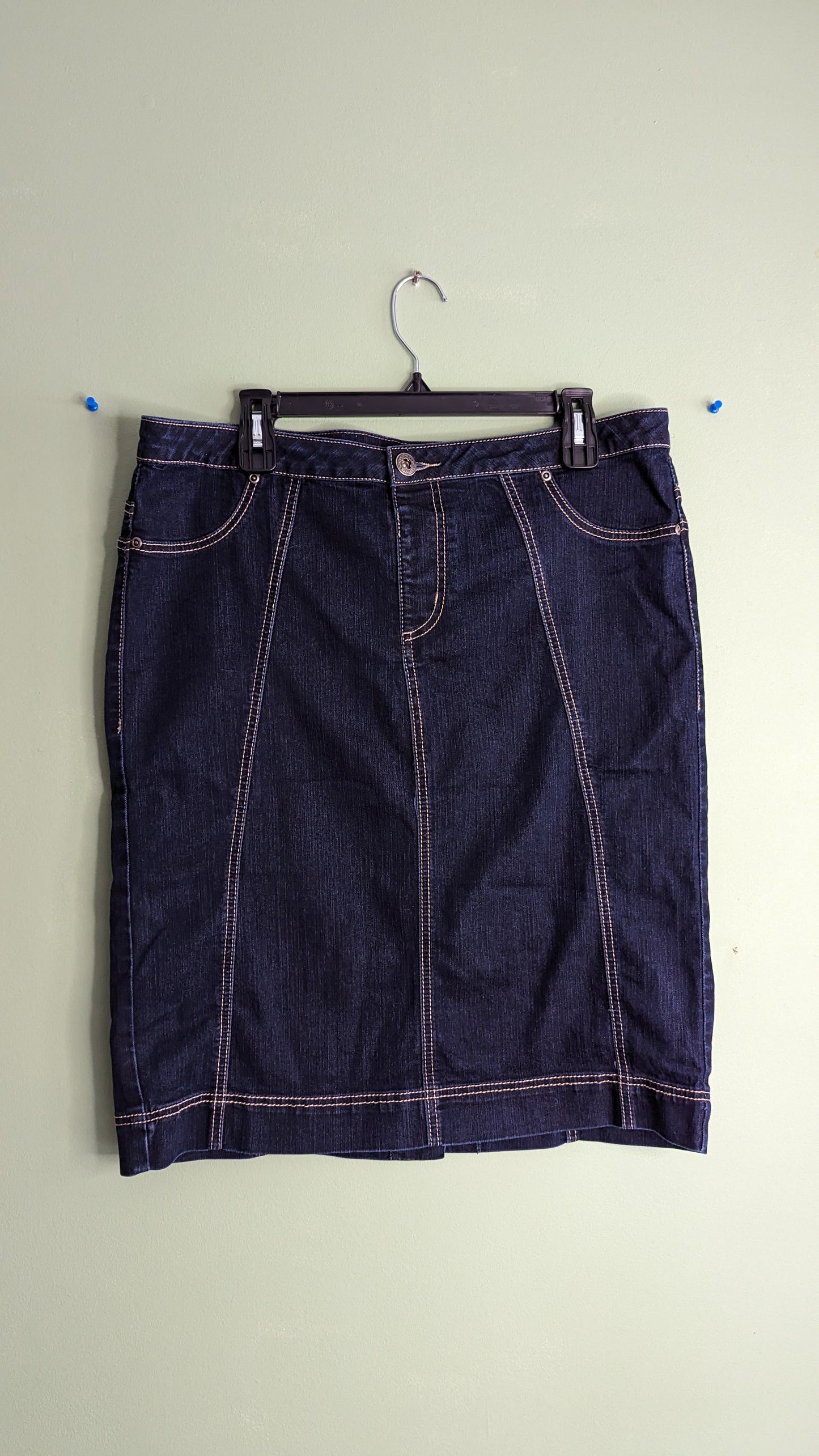 Addition Elle Denim Skirt - Size 14