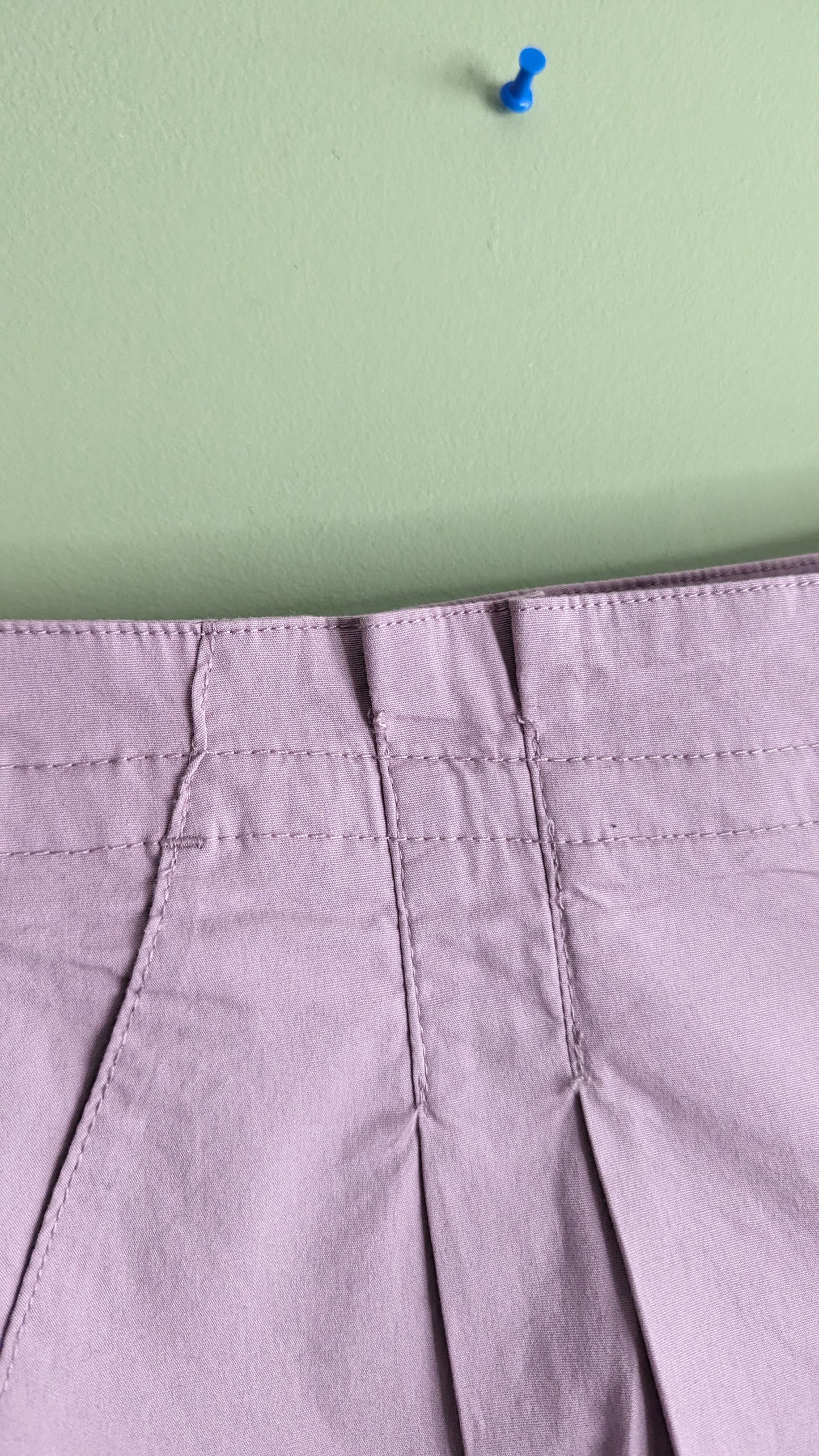 Purple Cotton Summer Pant - Size XXL