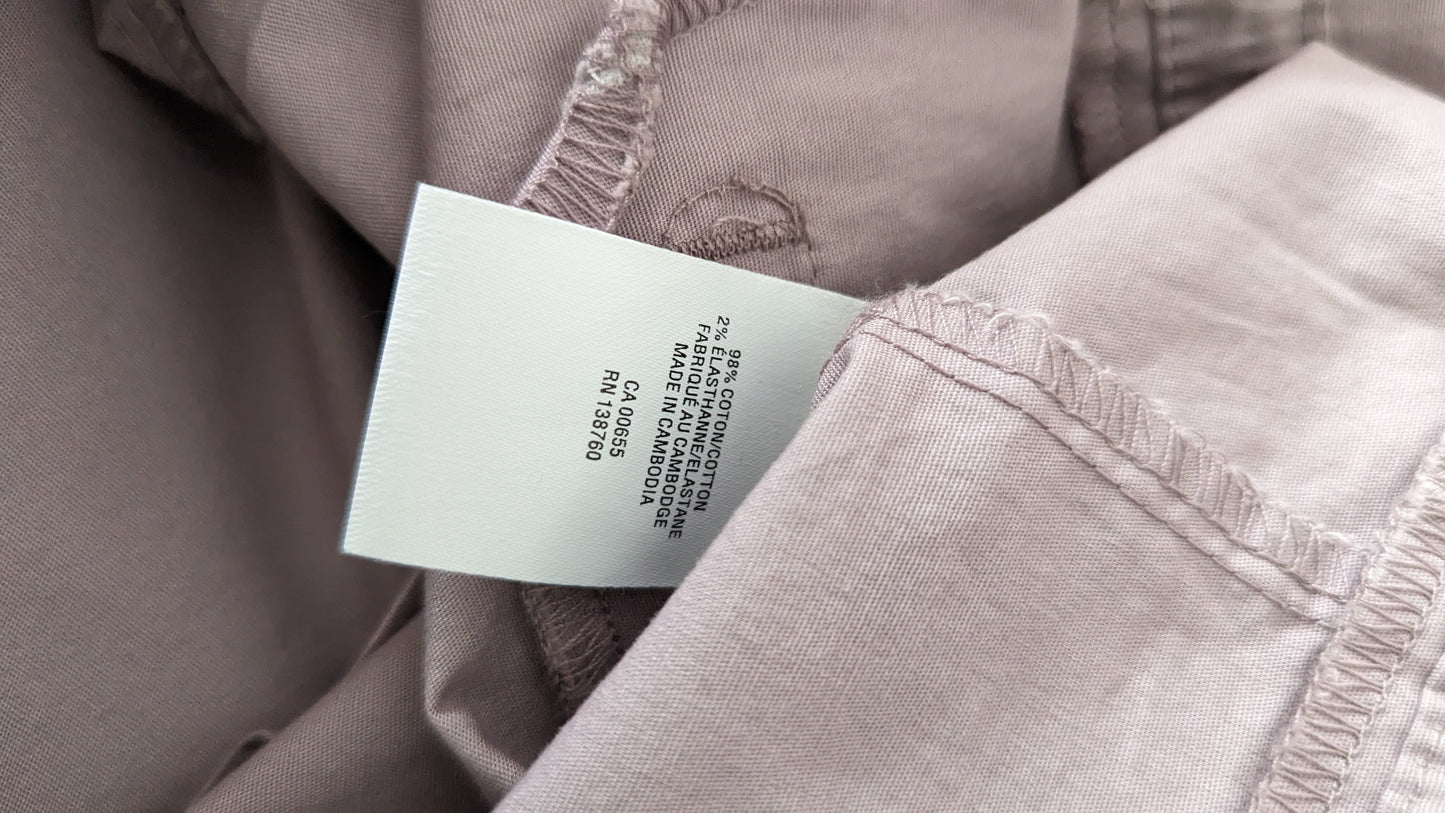 Purple Cotton Summer Pant - Size XXL