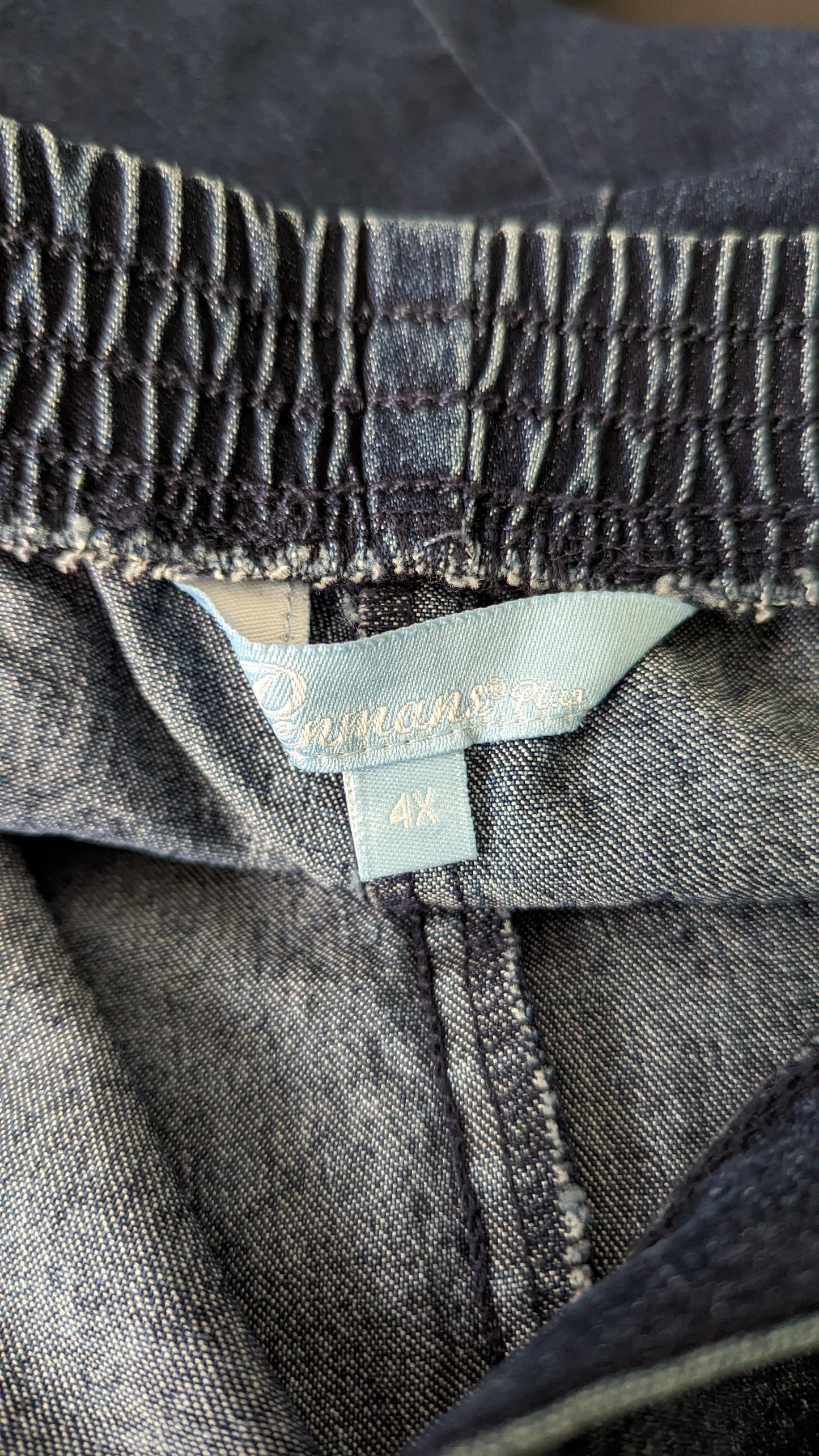 Penmans Denim Capri - Size 4X