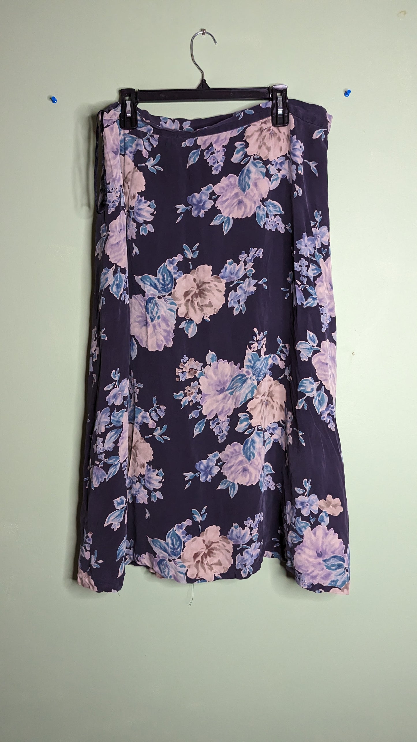 Jones of New York Signature Floral Maxi Skirt - Size 22w