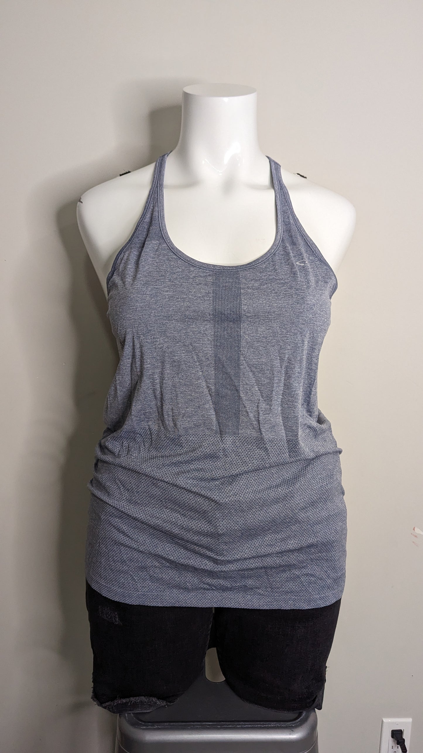 Champion Gray Racerback Duo Dry Tank - Size XXL