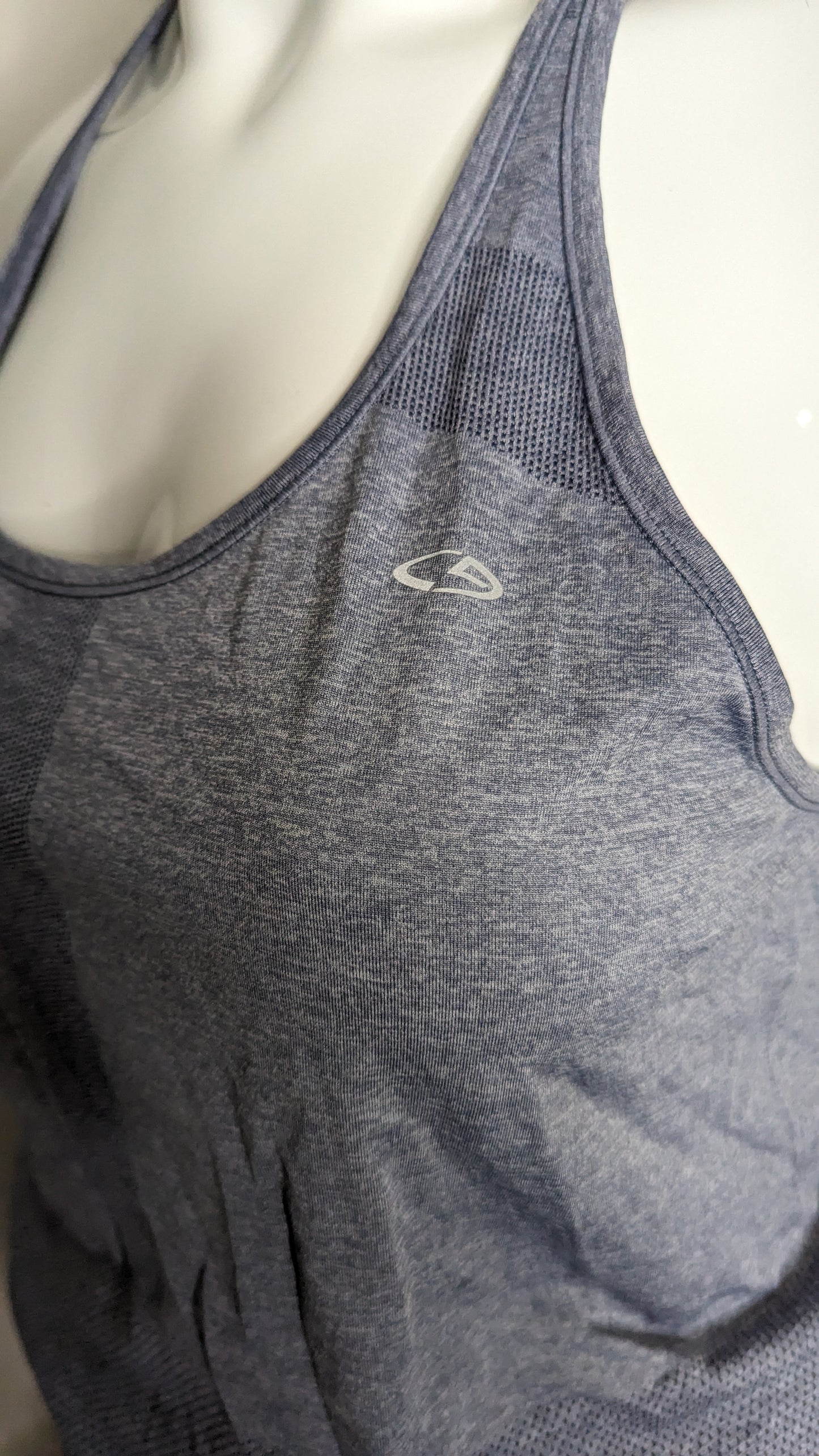 Champion Gray Racerback Duo Dry Tank - Size XXL