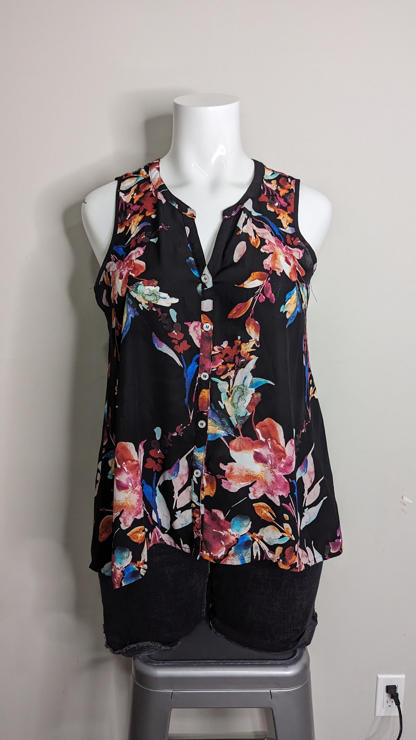 Spense Floral Blouse - Size XL