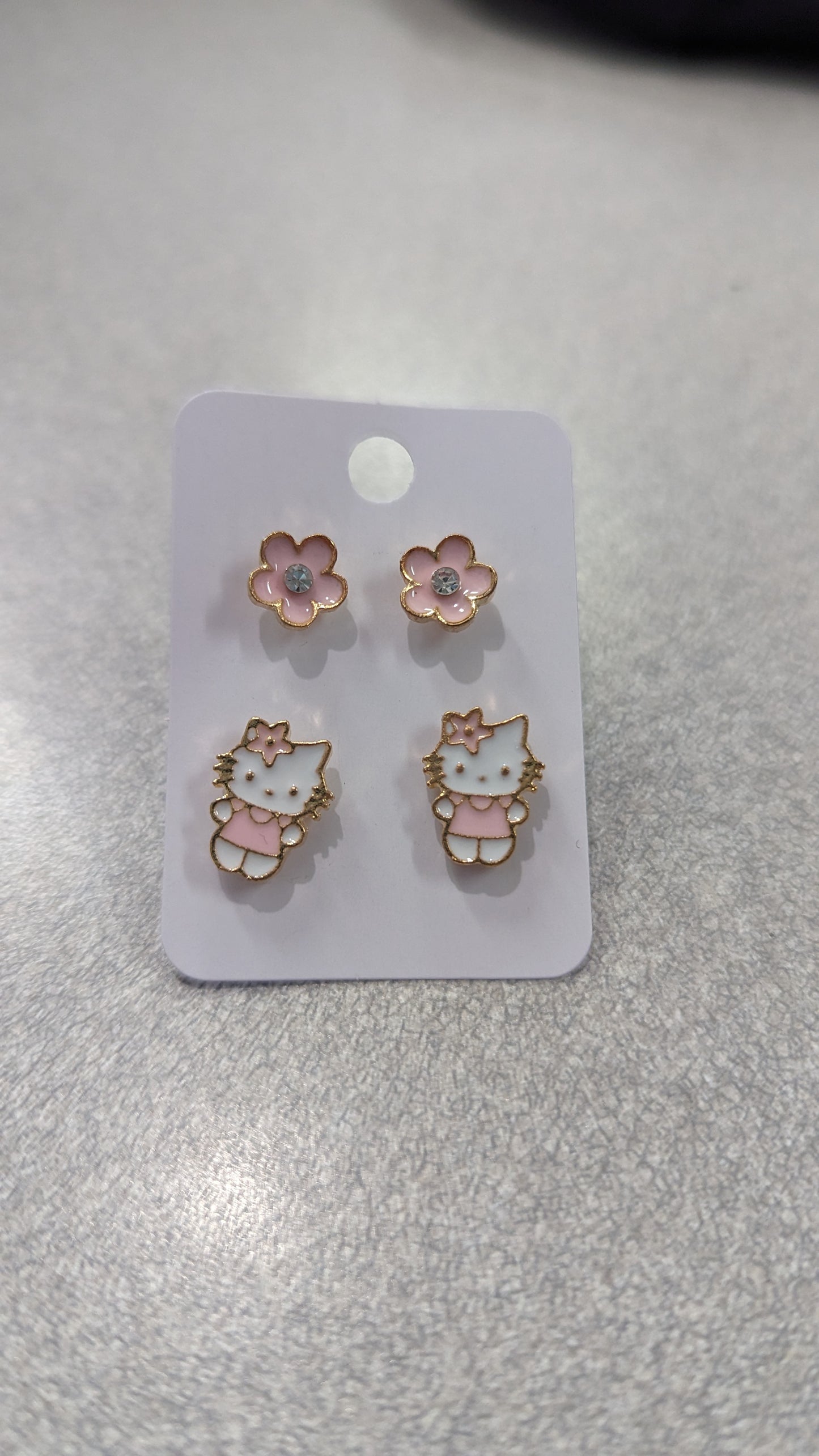 Hello Kitty Inspired Earrings - Multiple Colors Available