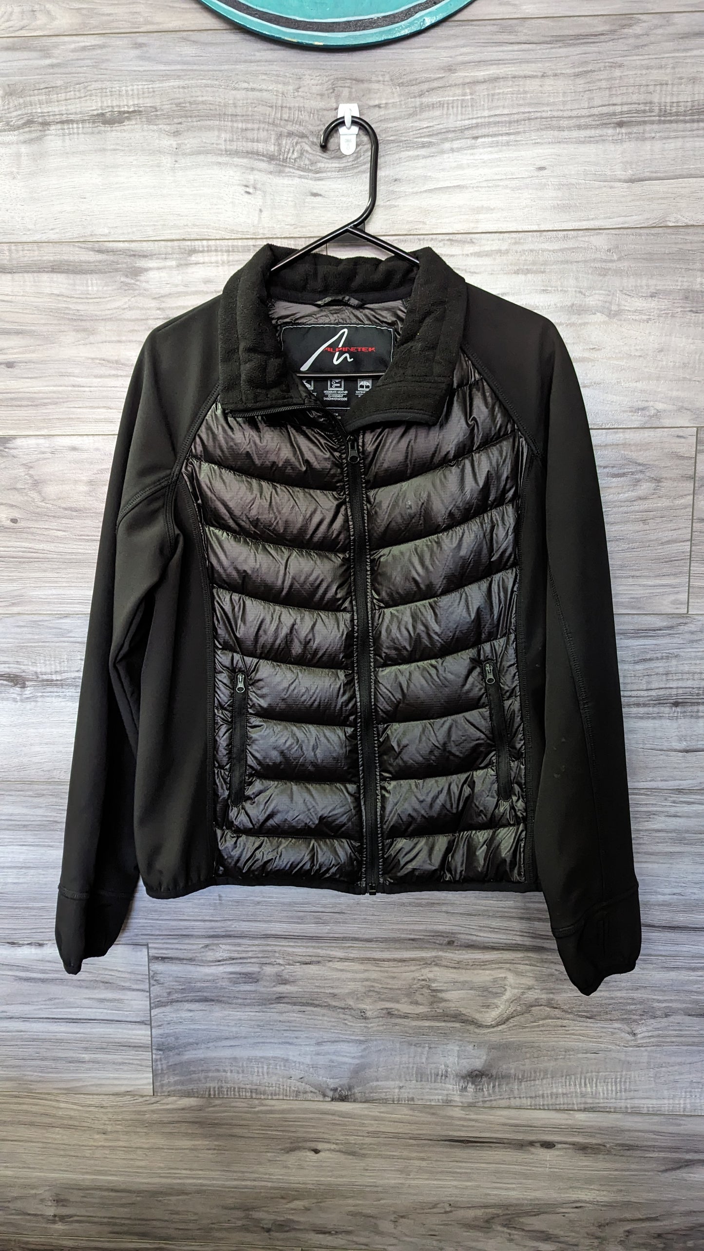 Alpinetek Moderate Weather Black Jacket - Size M