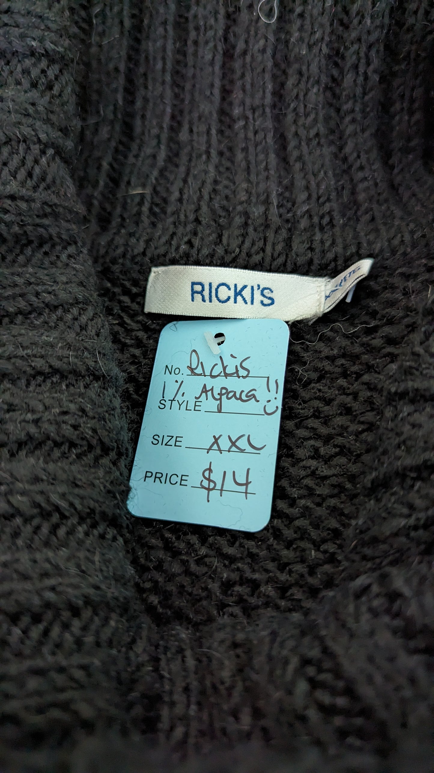 Ricki's Cowl Neck Sweater - Size XXL