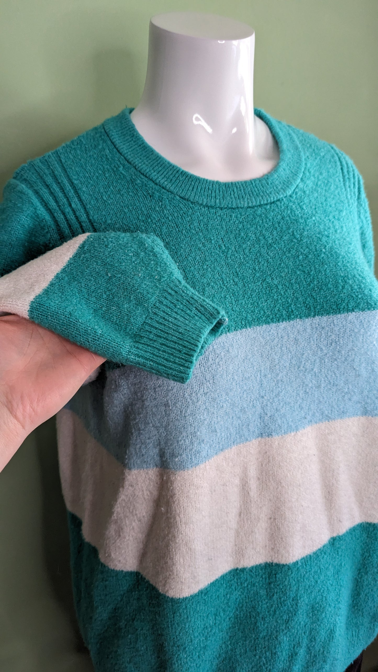 My Style Color Block Sweater - Size 2X