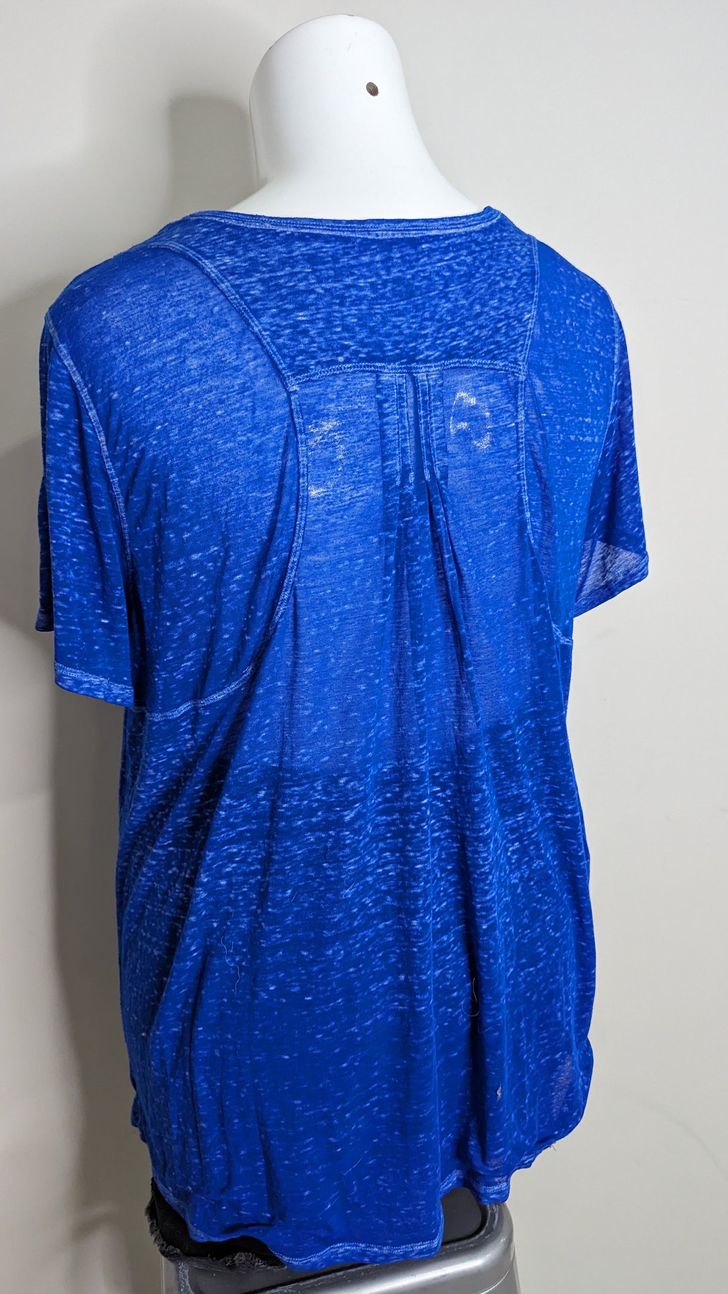 Calvin Klein Sheer Blue Tee - Size 3X