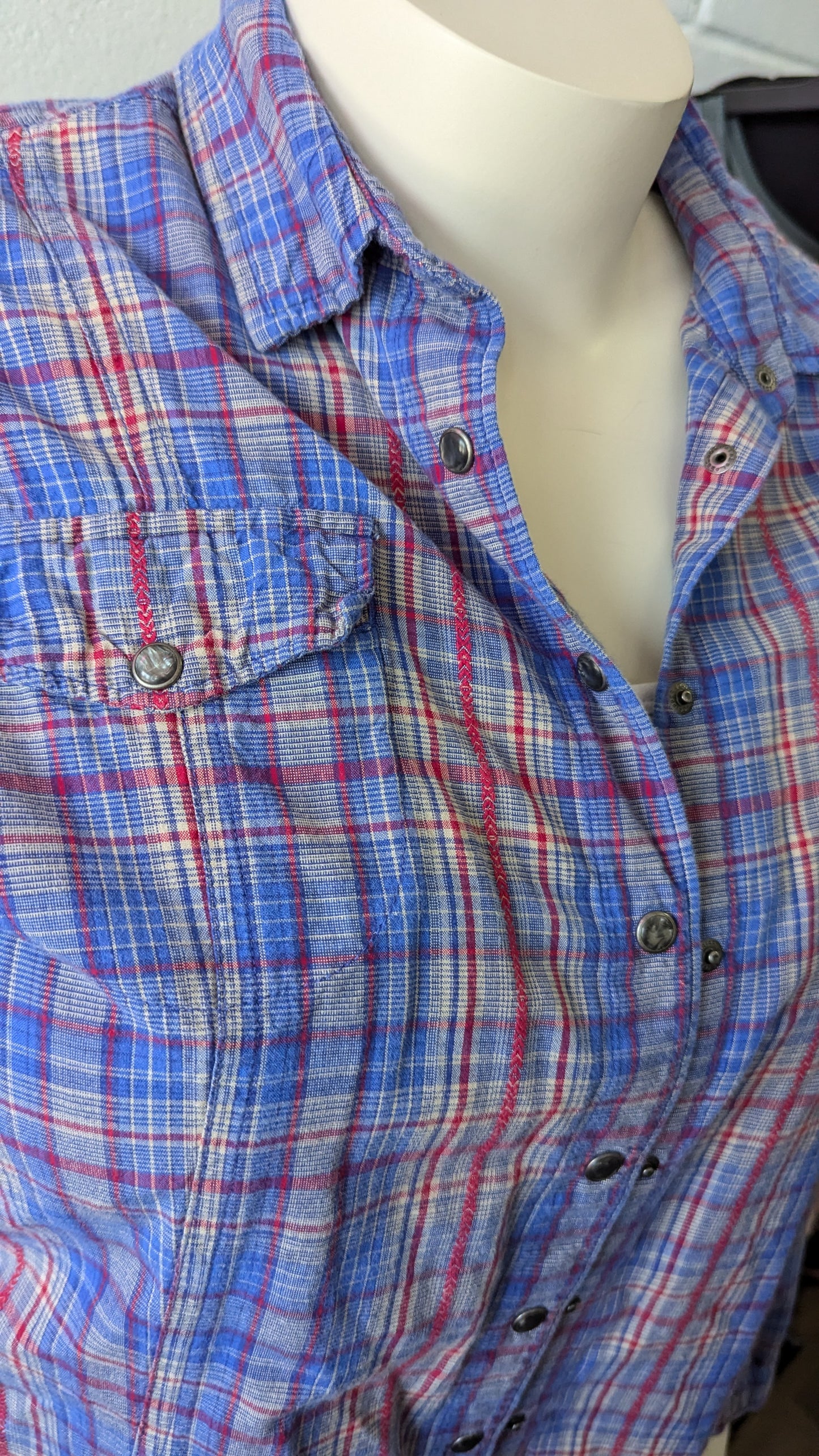 Unisex Woolrich Plaid Button Up - Size 2X