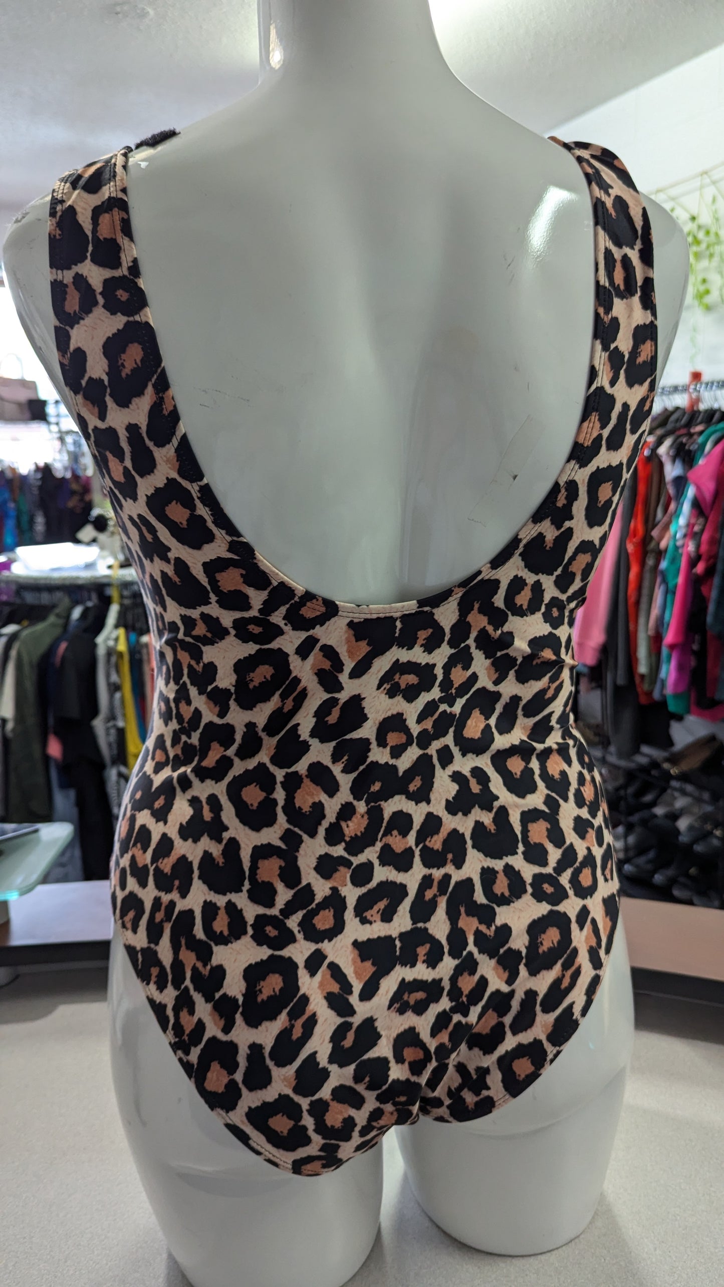 Leopard One Piece Swimsuit - Size 3X