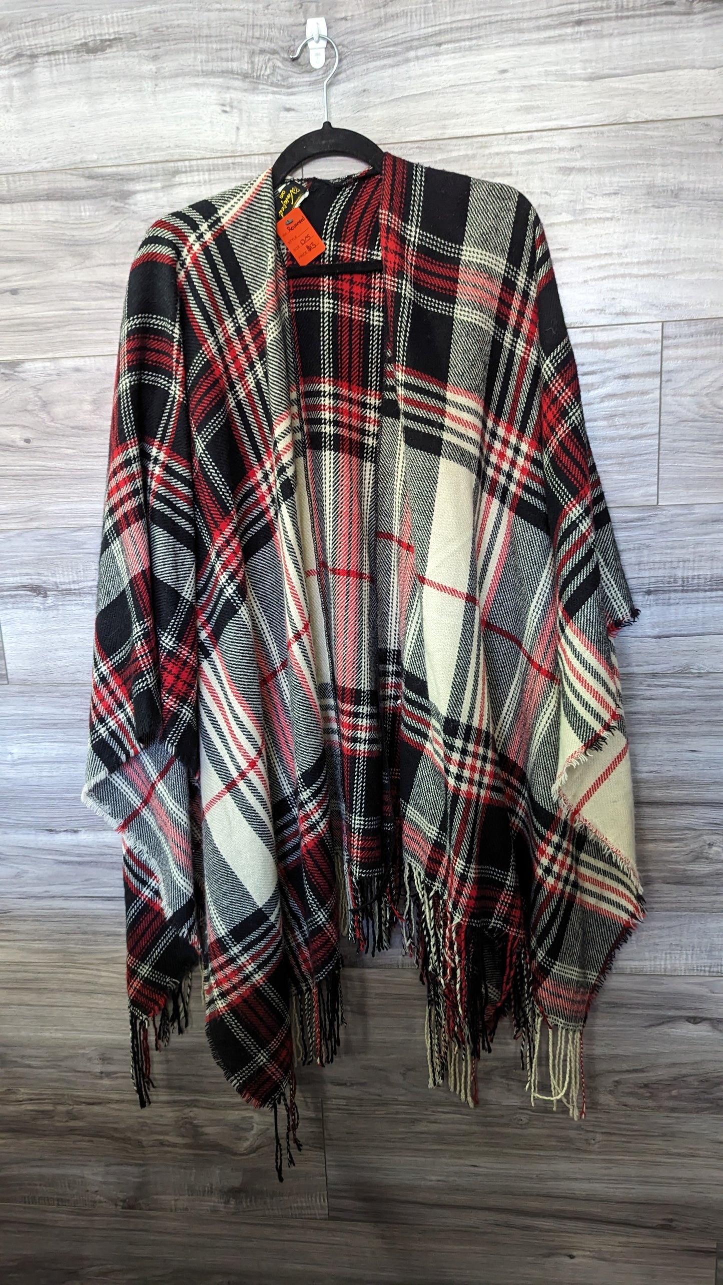 Revamped Plaid Shawl