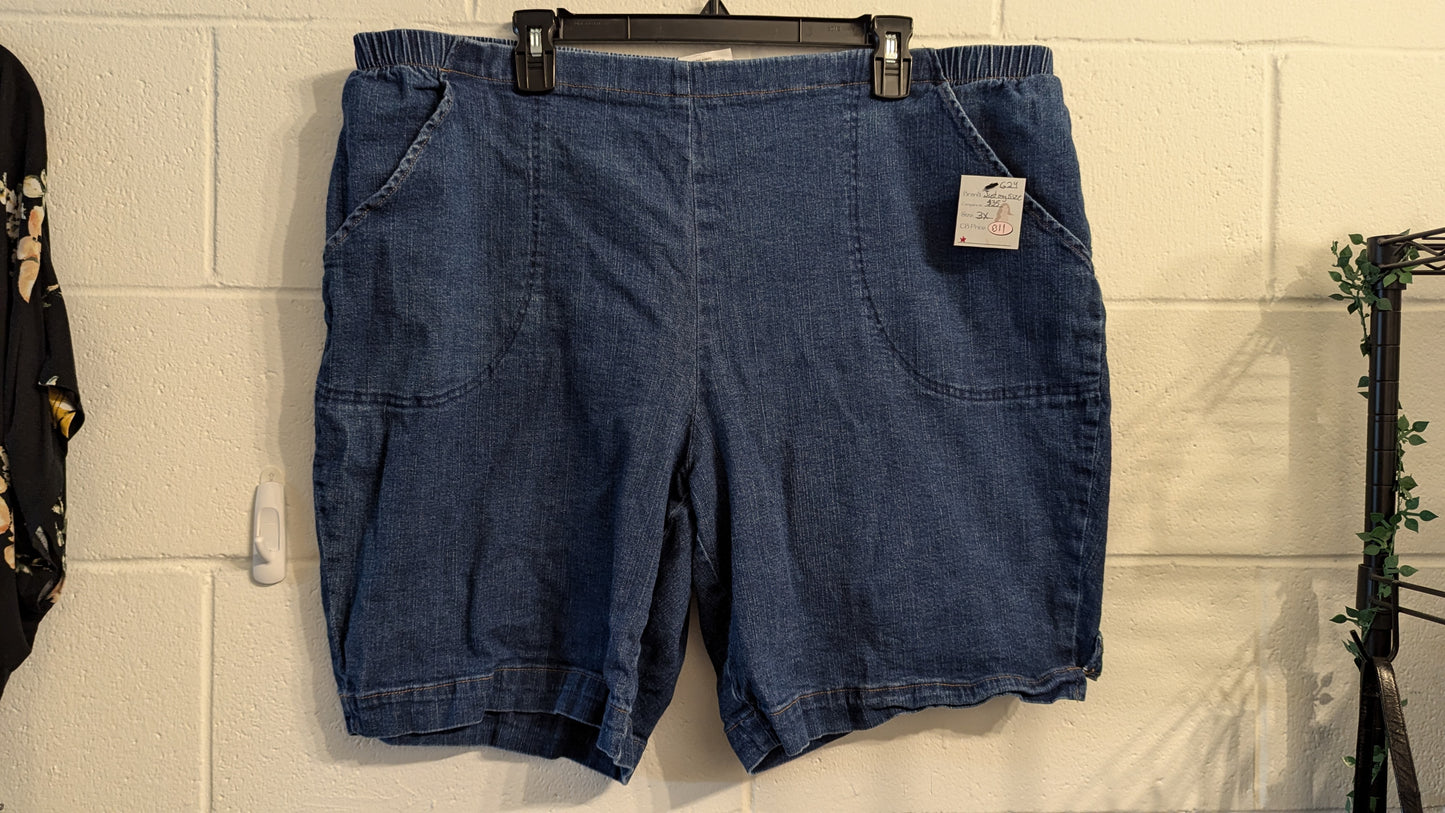 Just my Size Pull on Shorts - Size 3X