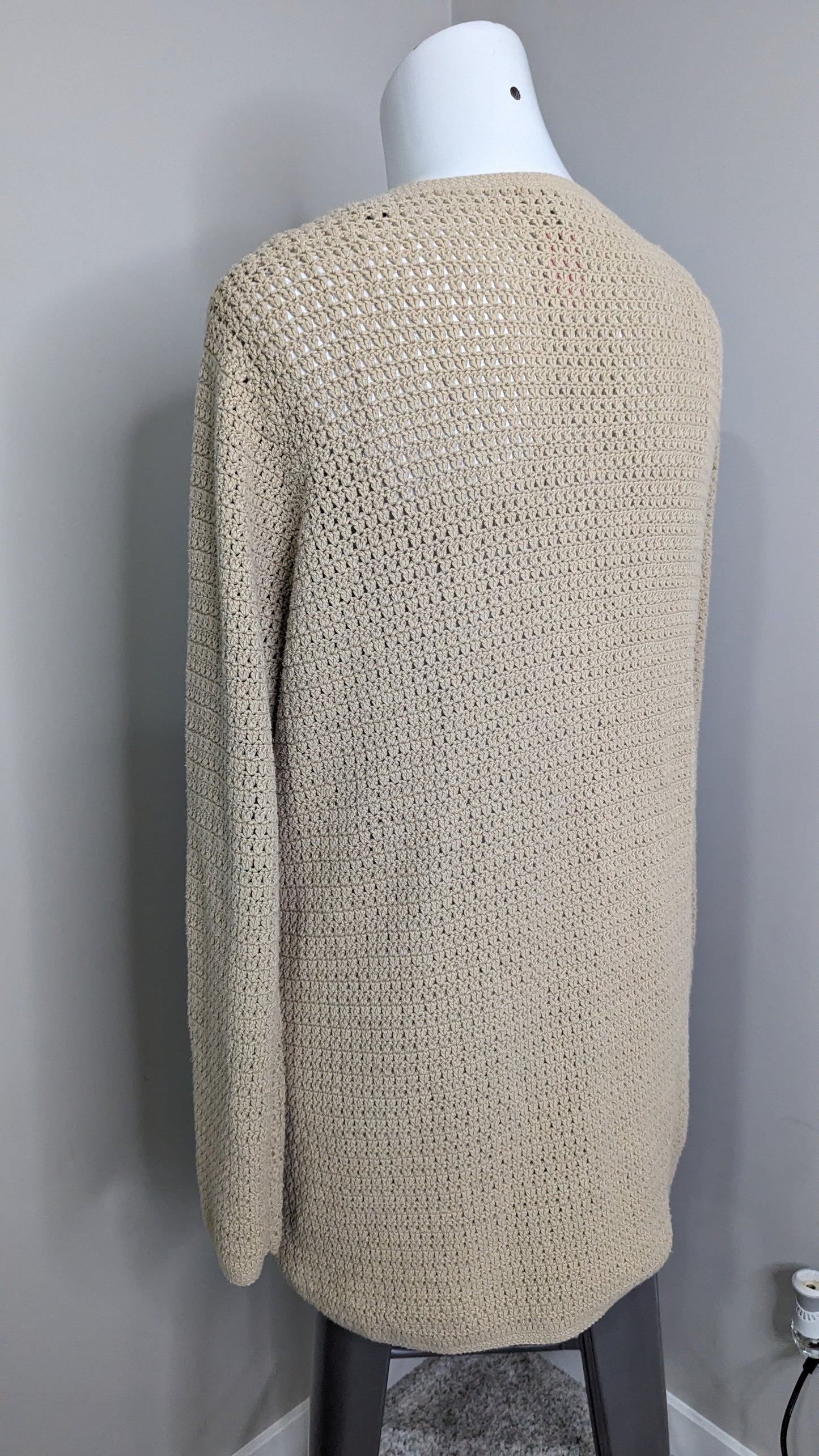 Vintage Cotton Ginny Cardigan - Size M+ (Fits 2X)