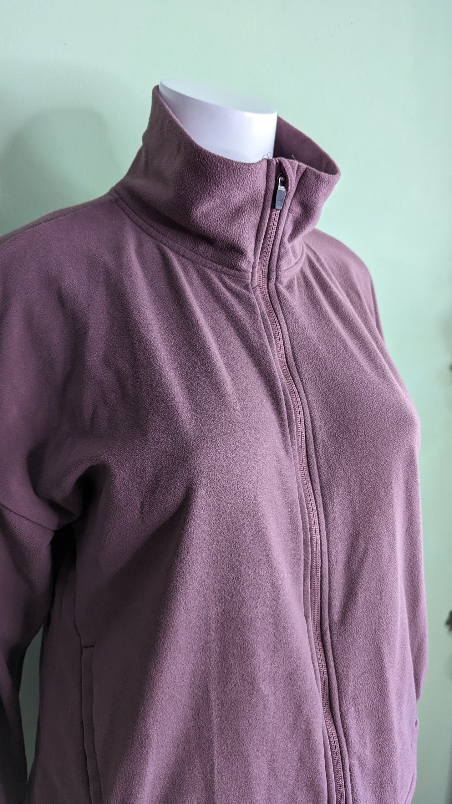 Mondetta Purple Fleece Zip Up - Size XXL