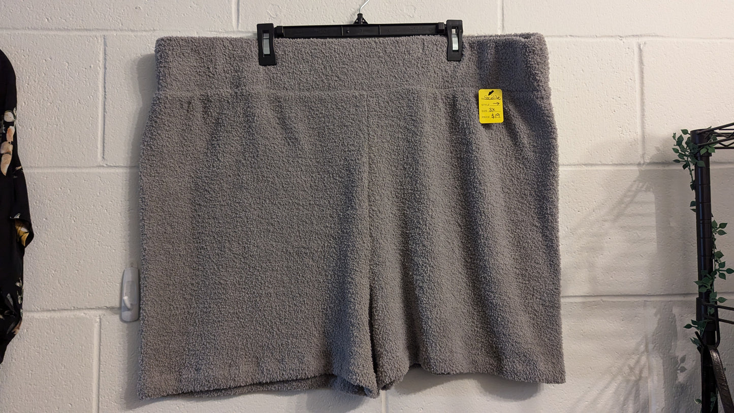 Socialite Terry Cloth Shorts - Size 3X