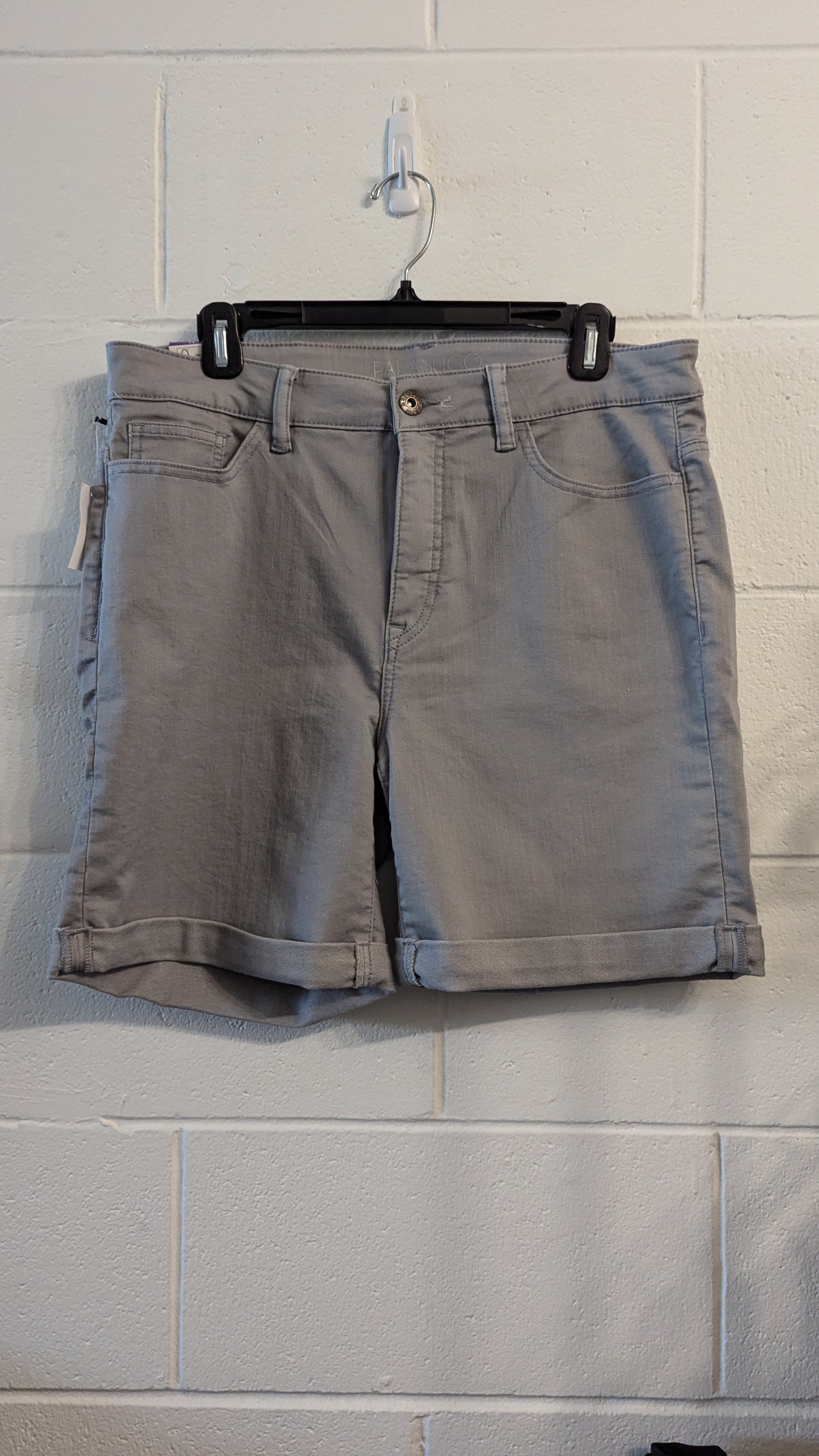 Parasuco Gray Jean Shorts - Size 14 NWT