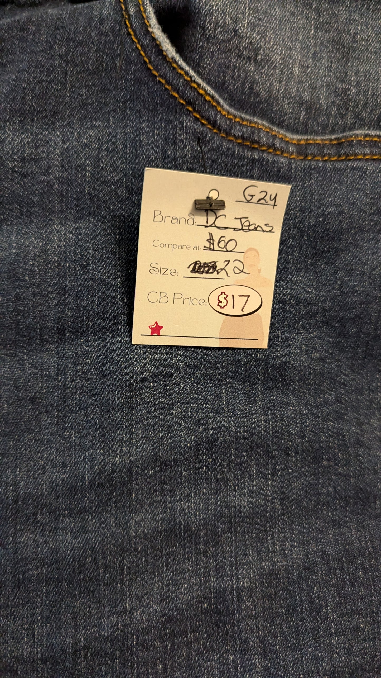 D/C Jeans Shorts - Size 22